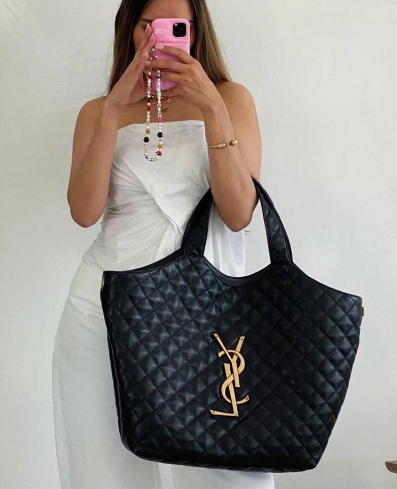 Ysl Icare Maxi Tote in SuperHighend Leather With Original DustCover & Wallet