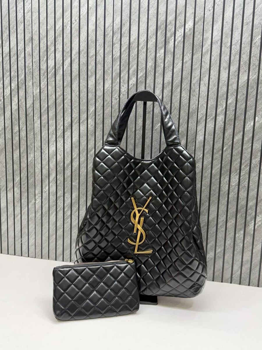 Ysl Icare Maxi Tote in SuperHighend Leather With Original DustCover & Wallet