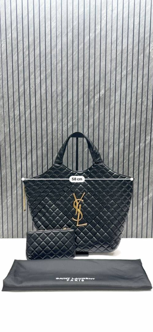Ysl Icare Maxi Tote in SuperHighend Leather With Original DustCover & Wallet