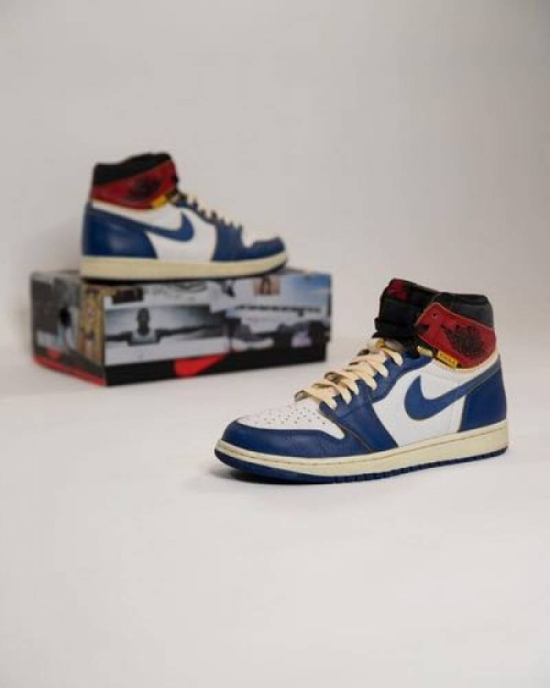 Jordann 1 High Union LA Storm Blue Semi ua quality