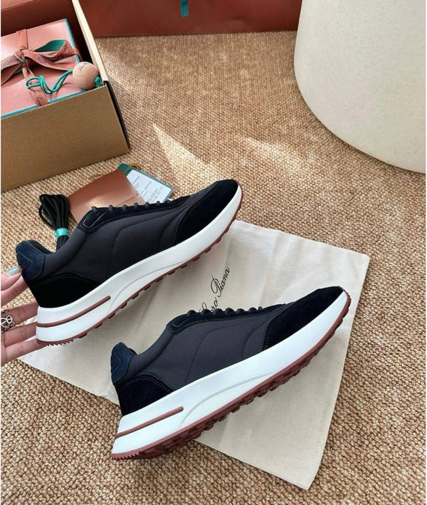 Loro Piano Week End Walk Sneaker Black