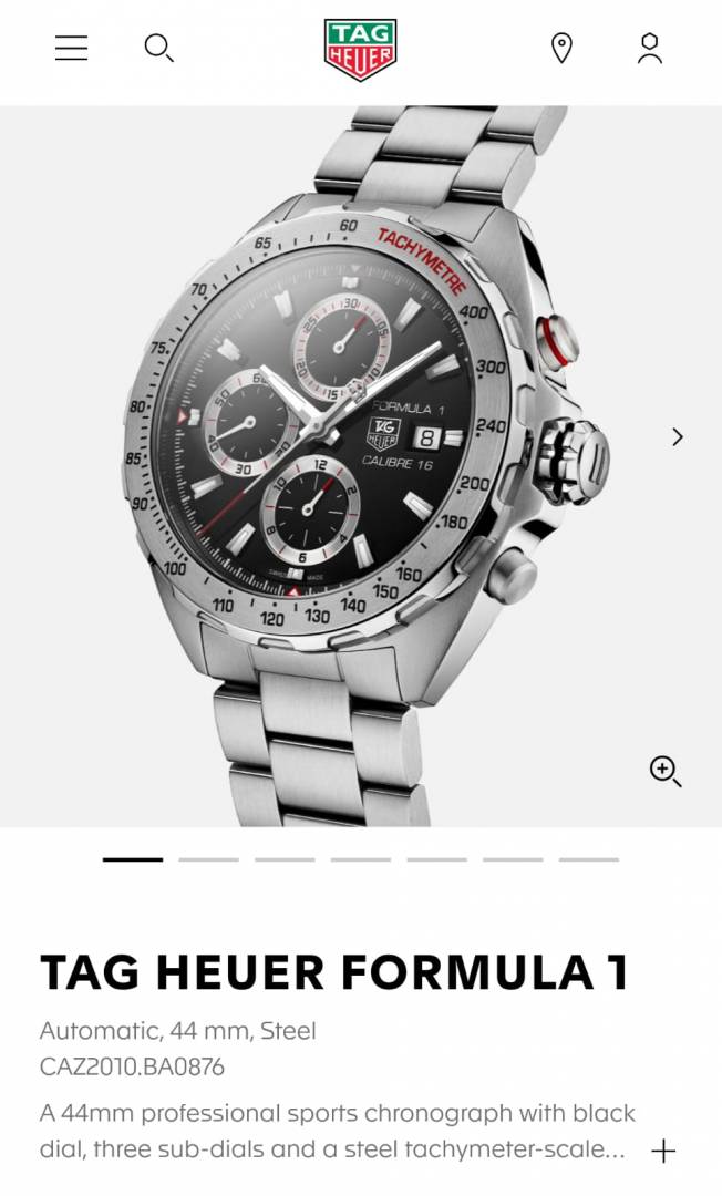 Tag huer Chronograph Formula 1 Calibre 16