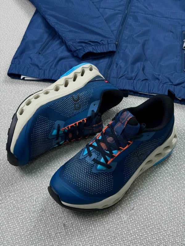 On Cloudsurfer Color Navyorange Hombre