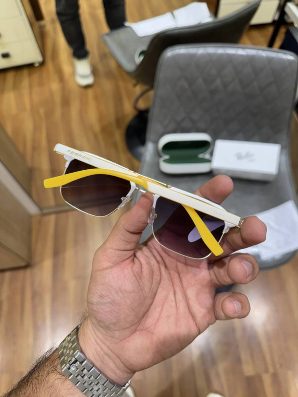 Ray-Ban 04 Ferrari yellow