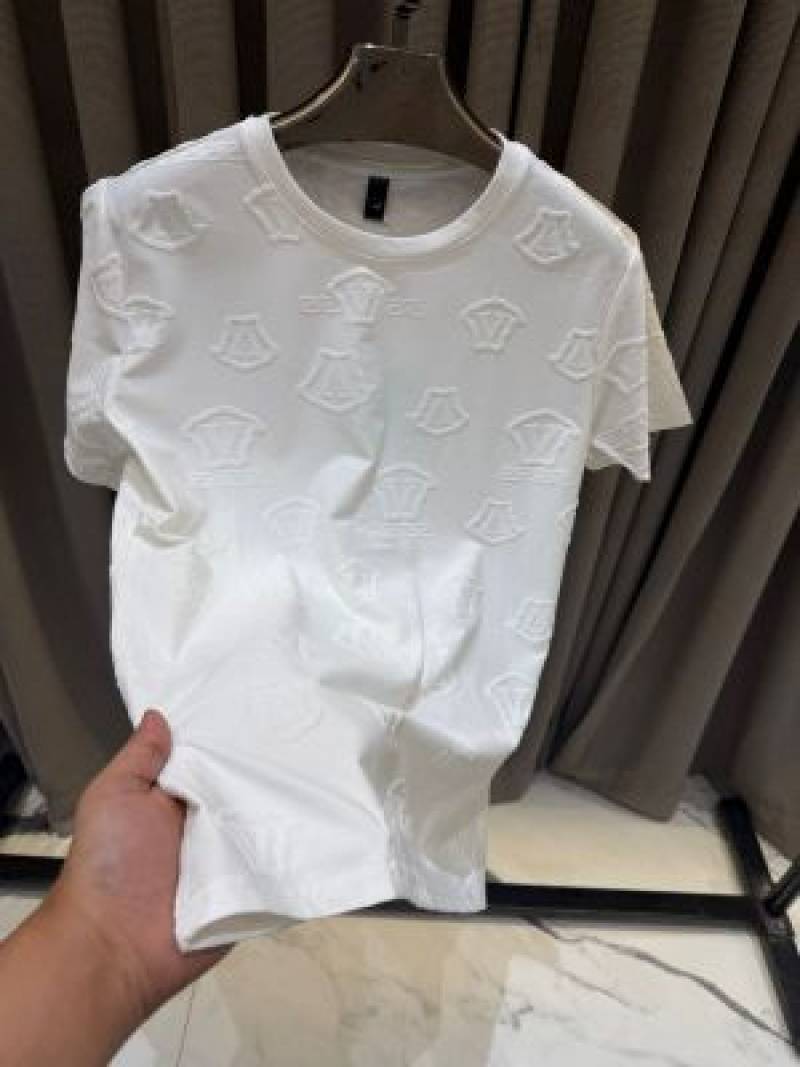 Versace_impoted Full Monogram t-shirt White