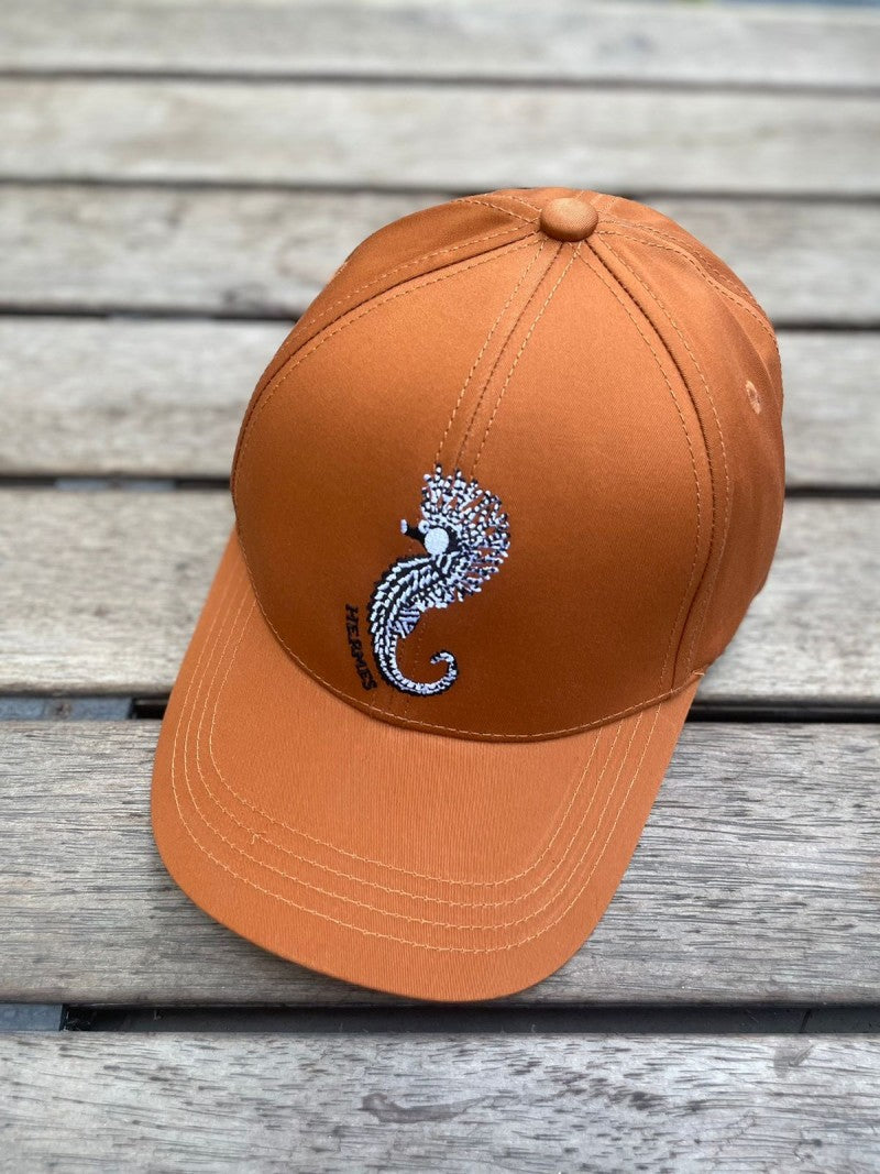 Hermes_Seahorse_Brown_Premium_Unisex_Cap_NoReturn