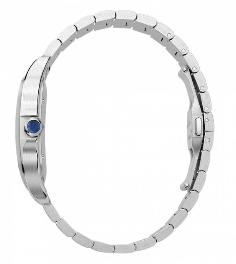 Cartier Santos Automatic silver green
