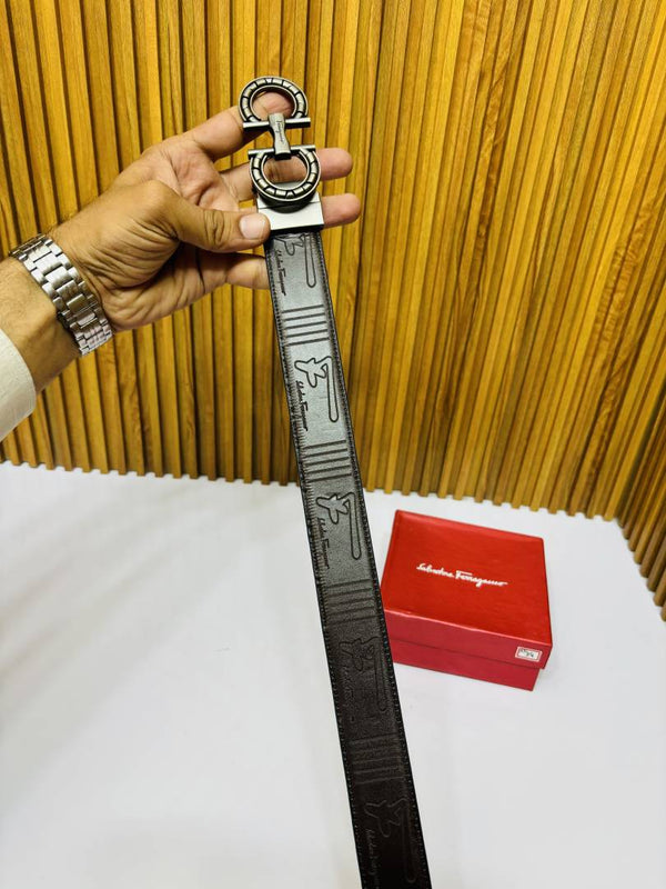 34 SF SALVATORE FERAGAMO PREMIUM QUALITY REVERSIBLE BELT