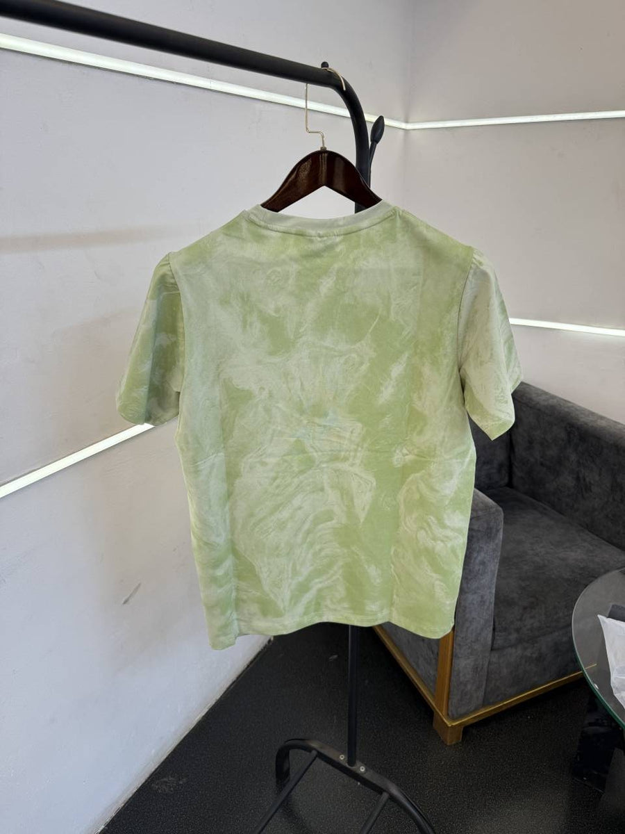 Essentials laser print imported round neck tshirt pista