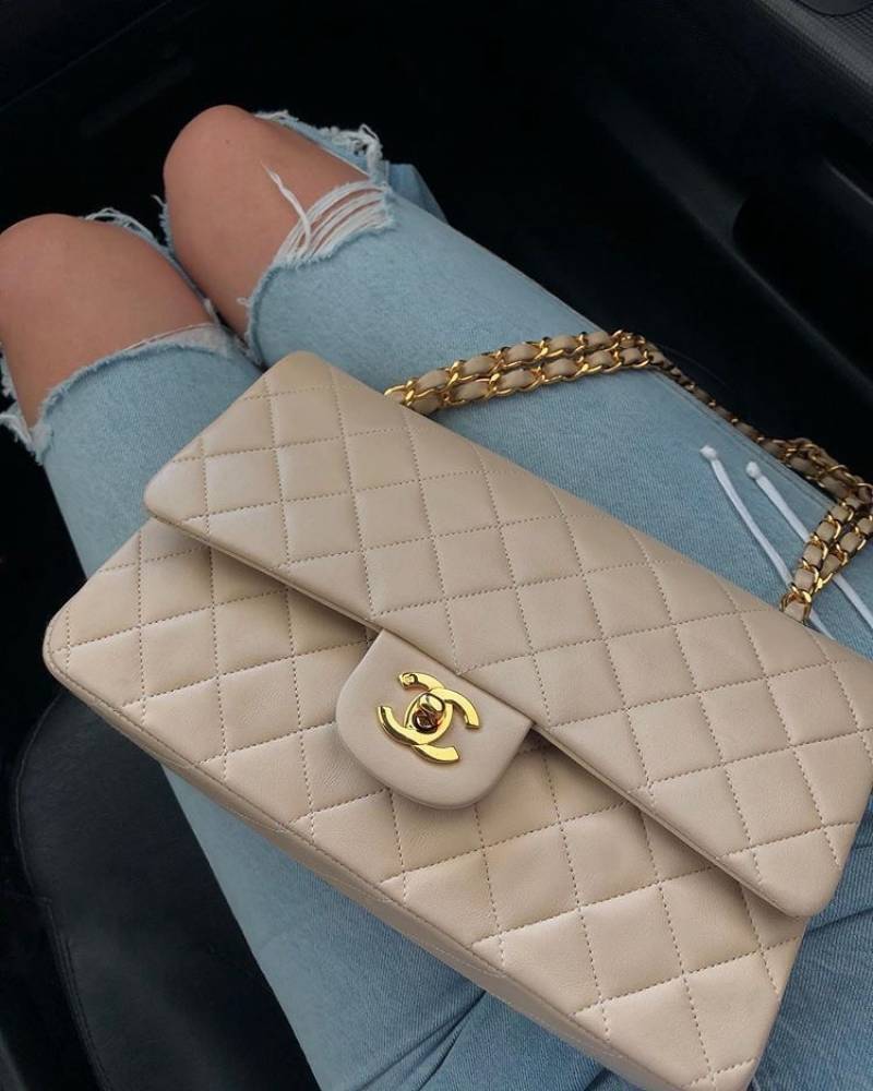 Chanel_Jumbo_Apricot_Gold_With_OriginalBox