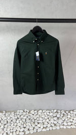 Ralph Lauren Polo Dark Green Oxford Shirt 1003