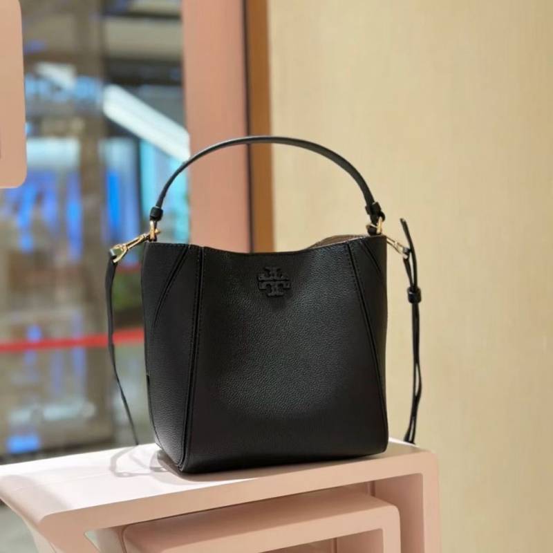 Tori Burch_McGraw_Bucket_Bag_With_OriginalBox_DustCover
