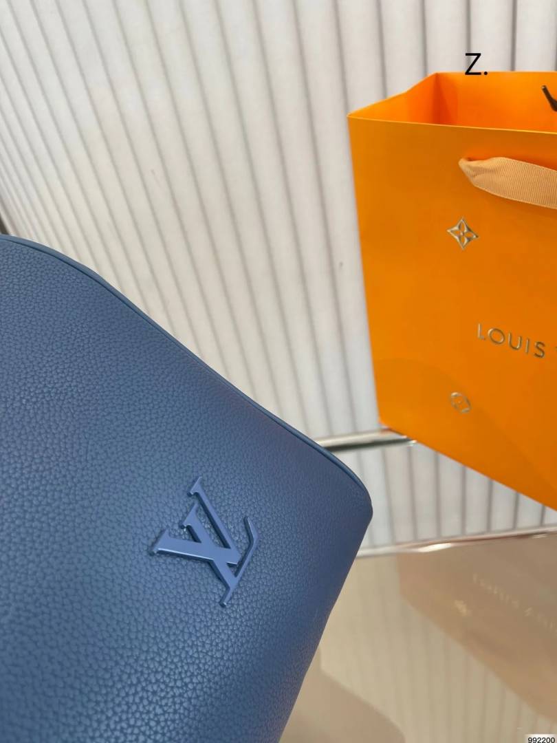 _vuitton_lv keepall bandoulire premium unisex duffle bag with dust bag & accessories (blue - 687)