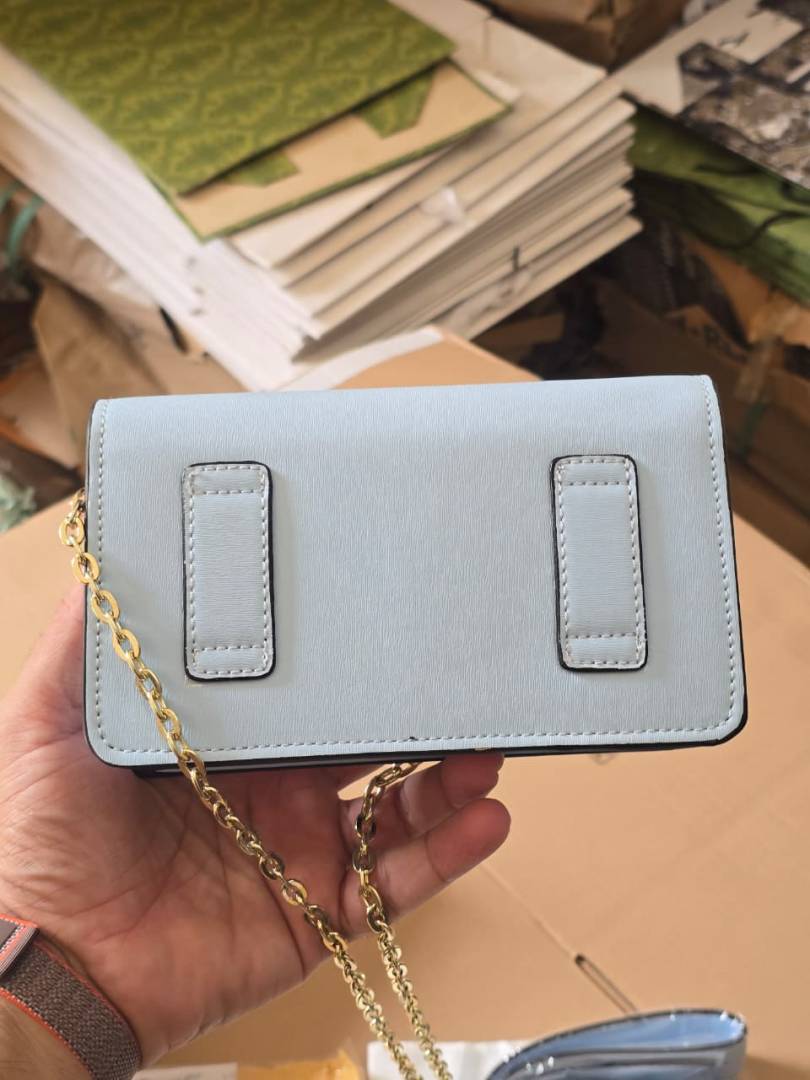 Fenddi Vittelo Cruise 2Way Street Style Sling Waist Bag With OG Box & Dust Bag (Blue - 814)