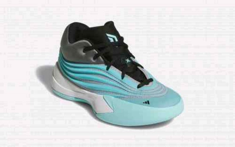 Adidas dame x basketball flash aqua