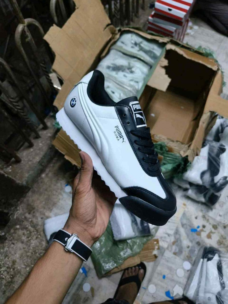 Puma Roma BMW White Black 2609