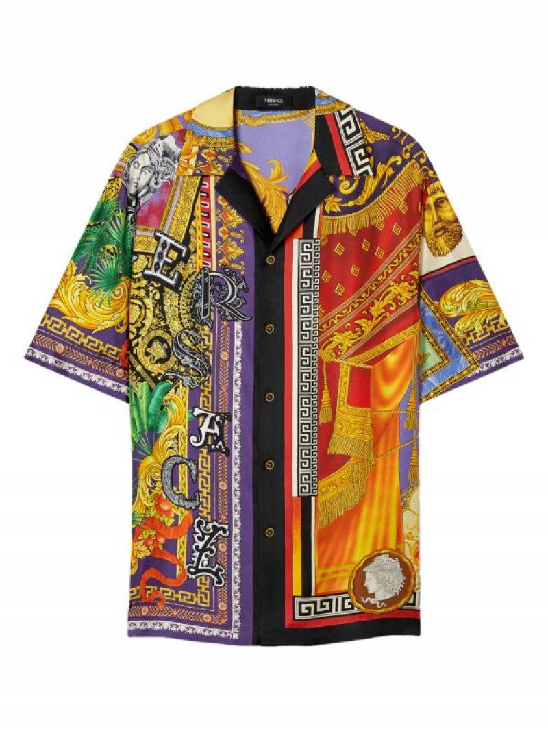 Versace IMPORTED STORE ARTICLE PREMIUM PRINTED SHIRT