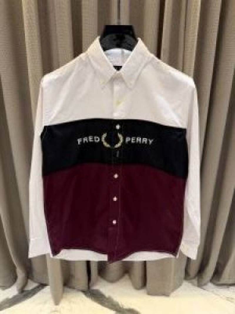 Fred_Perr y White Wit aroon Premium Shirt
