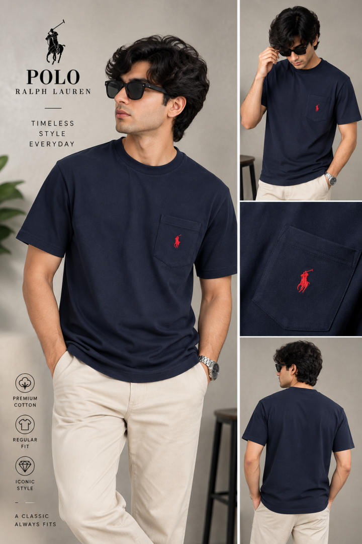 Ralph Laure-n RL Premium Round Neck T-Shirt 2607