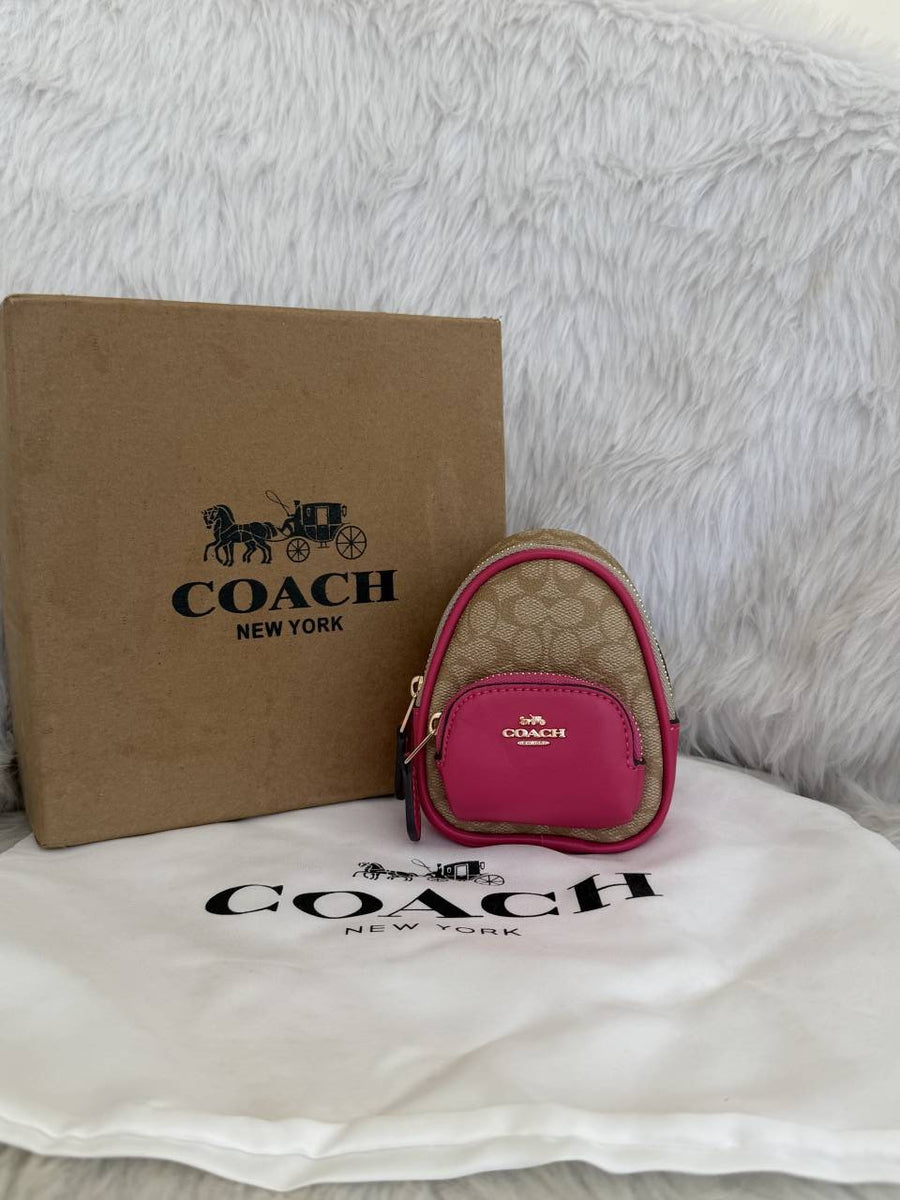 Coach_09_Minikkeychain_Backpack_BagCharm_With_Original_Box_Packing