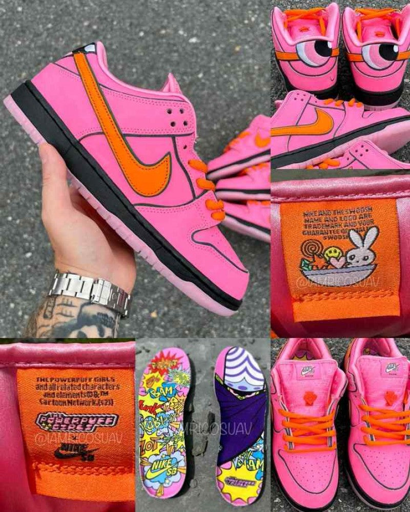 Nike SB Dunk Blossam Pink PowerPuff