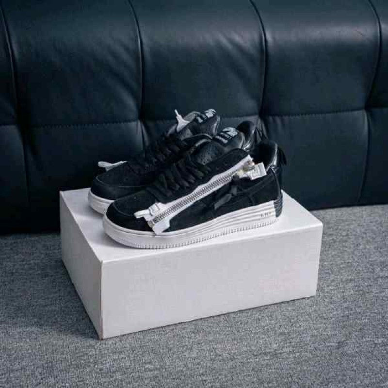 Nike Lunar Force 1 Acronym Black White