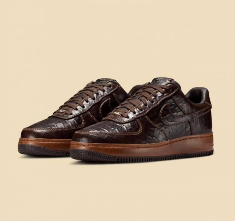 Airforce 1 Low fauna Brown Crocodile 639