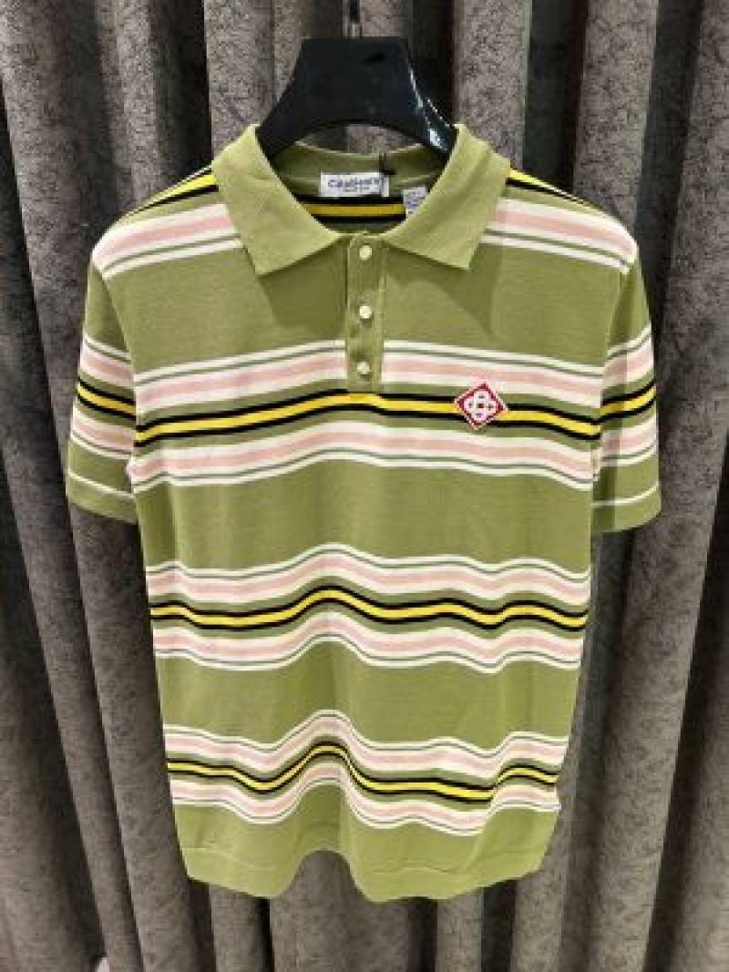 Casablanca IMPORTED STORE ARTICLE POLO T-SHIRT