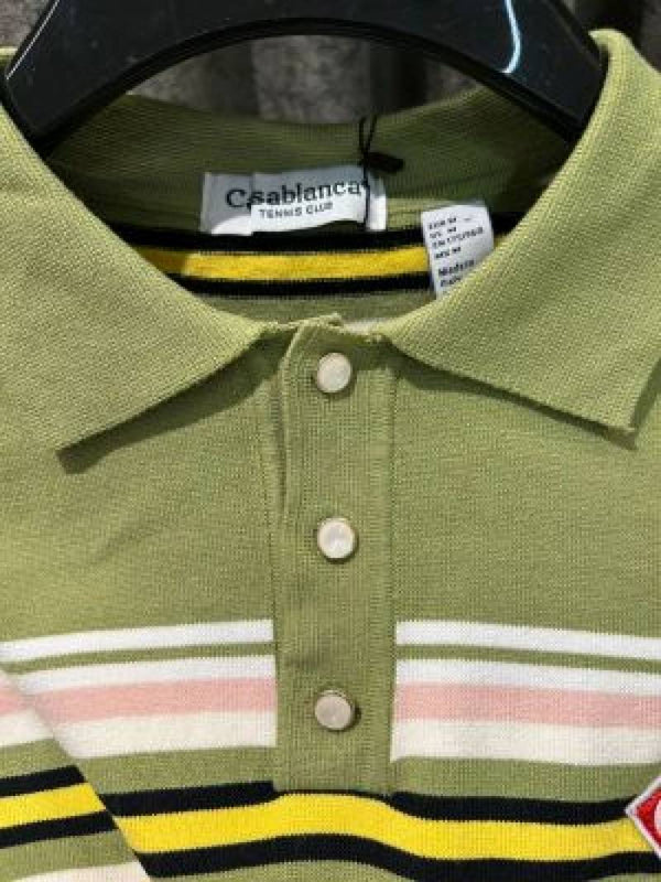 Casablanca IMPORTED STORE ARTICLE POLO T-SHIRT