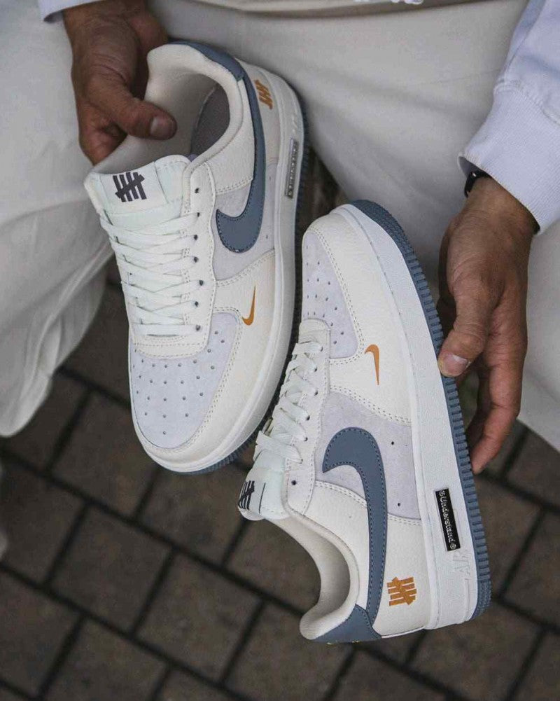 Nike Airforce 1 Low X Undefeated Custom Beige 1209