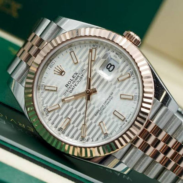 Rolex Oyster perpetual Date Just Automatic White