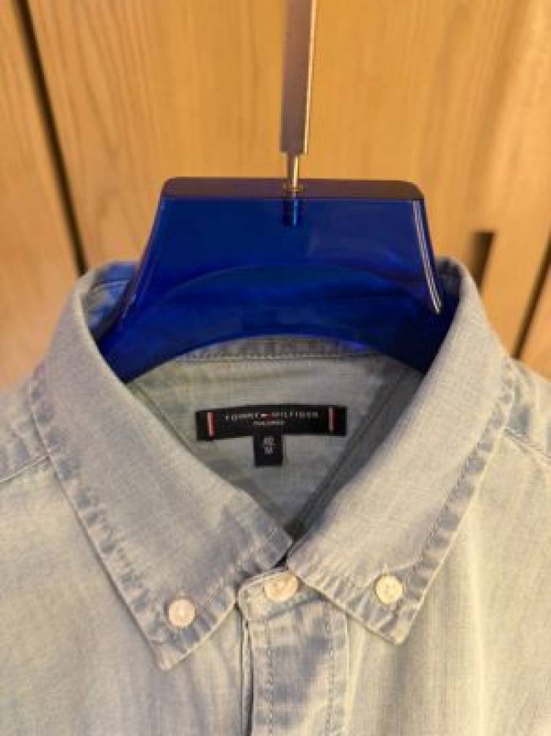 IMPORTED STORE ARTICLE DENIM SHIRT LIGHT BLUEx
