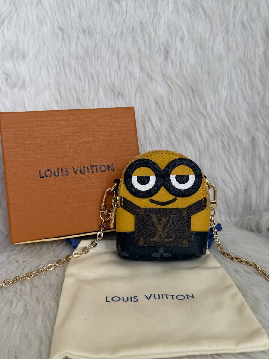 Louis Vuitton X Minion Mini Crossbody Bag Keychain With Original Box & DustCover