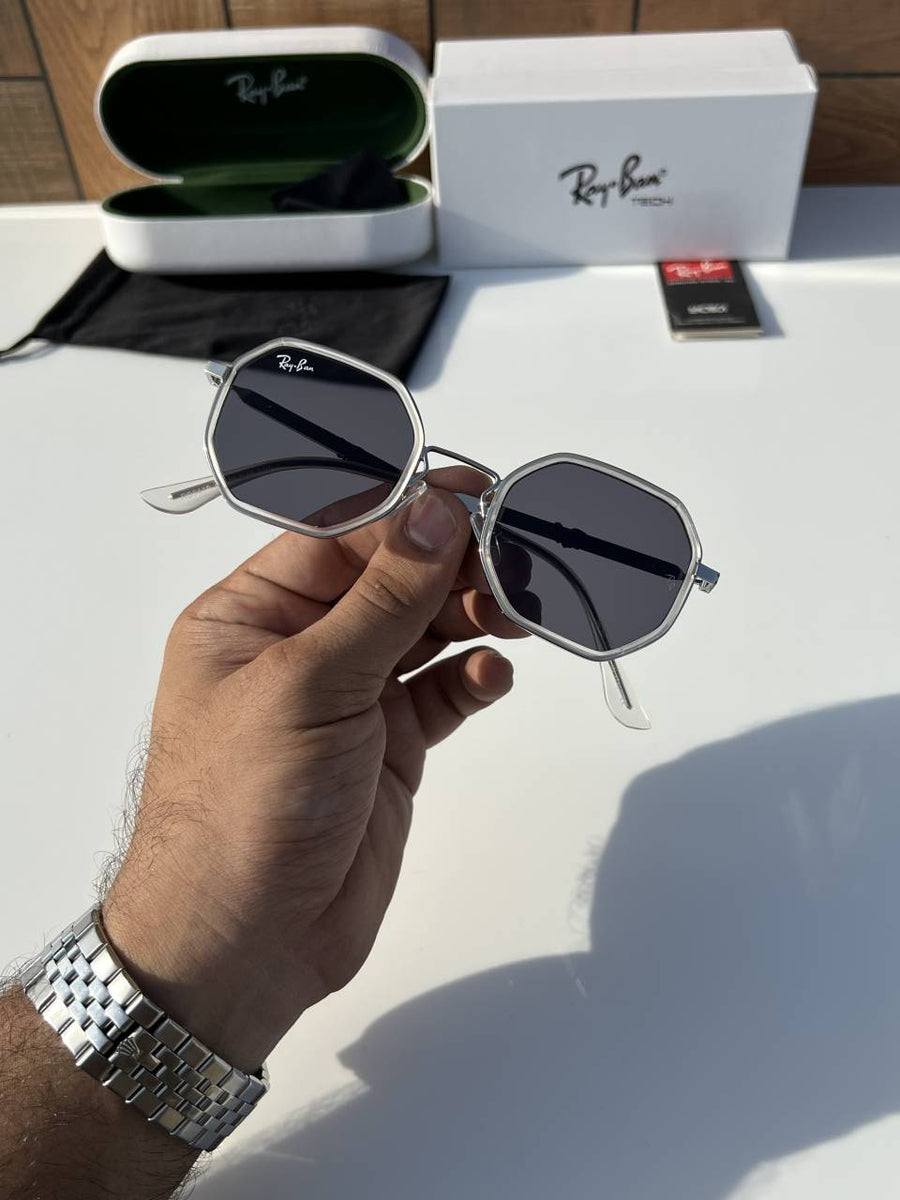 Rey ban_5419_white_black