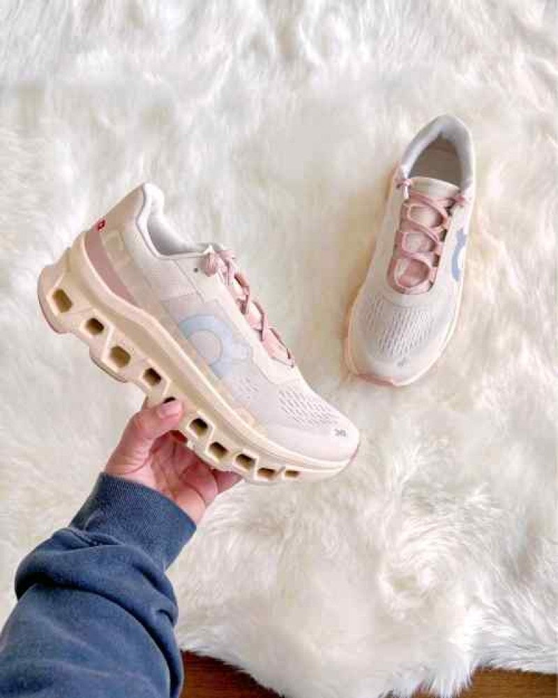On CloudMonster Women Moon Fawn 1086