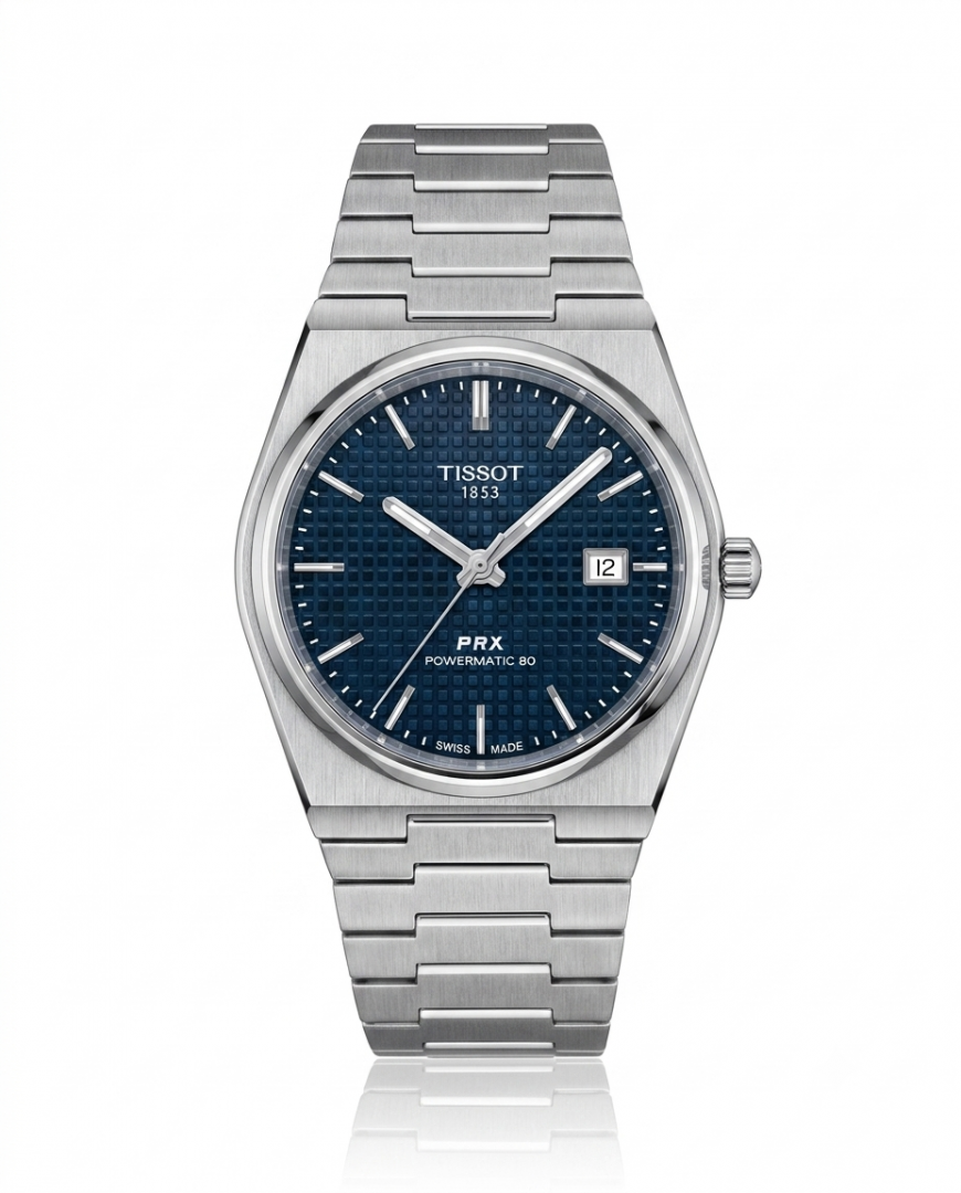 Tissot 1853 PRX Silver blue Dial