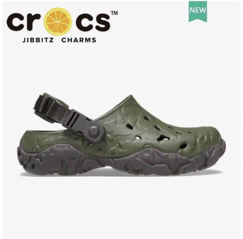 Crocs all terrain atlas army green clogs