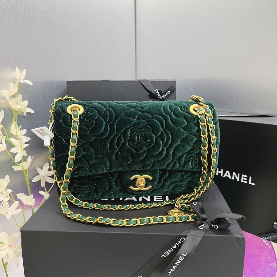 Chanel_Velvet_Camellia_Flower_Premium_Limited_Edition_Bag_With_Dust_Bag_(Green-694)