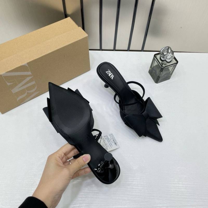 Zarra_Women_Black_PU_Bow-Detail_High-Heeled_Mules_With_OG_Box_Black_6528-5