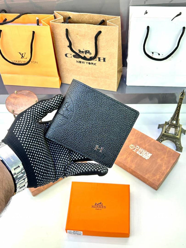 Hermes Paris Black Wallet Fa 63
