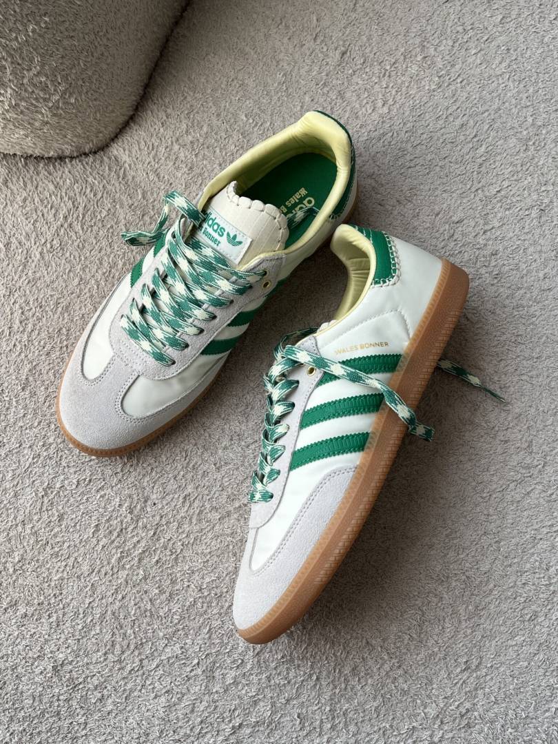 Adidas SAMBA WALES BONNER CREAM GREEN
