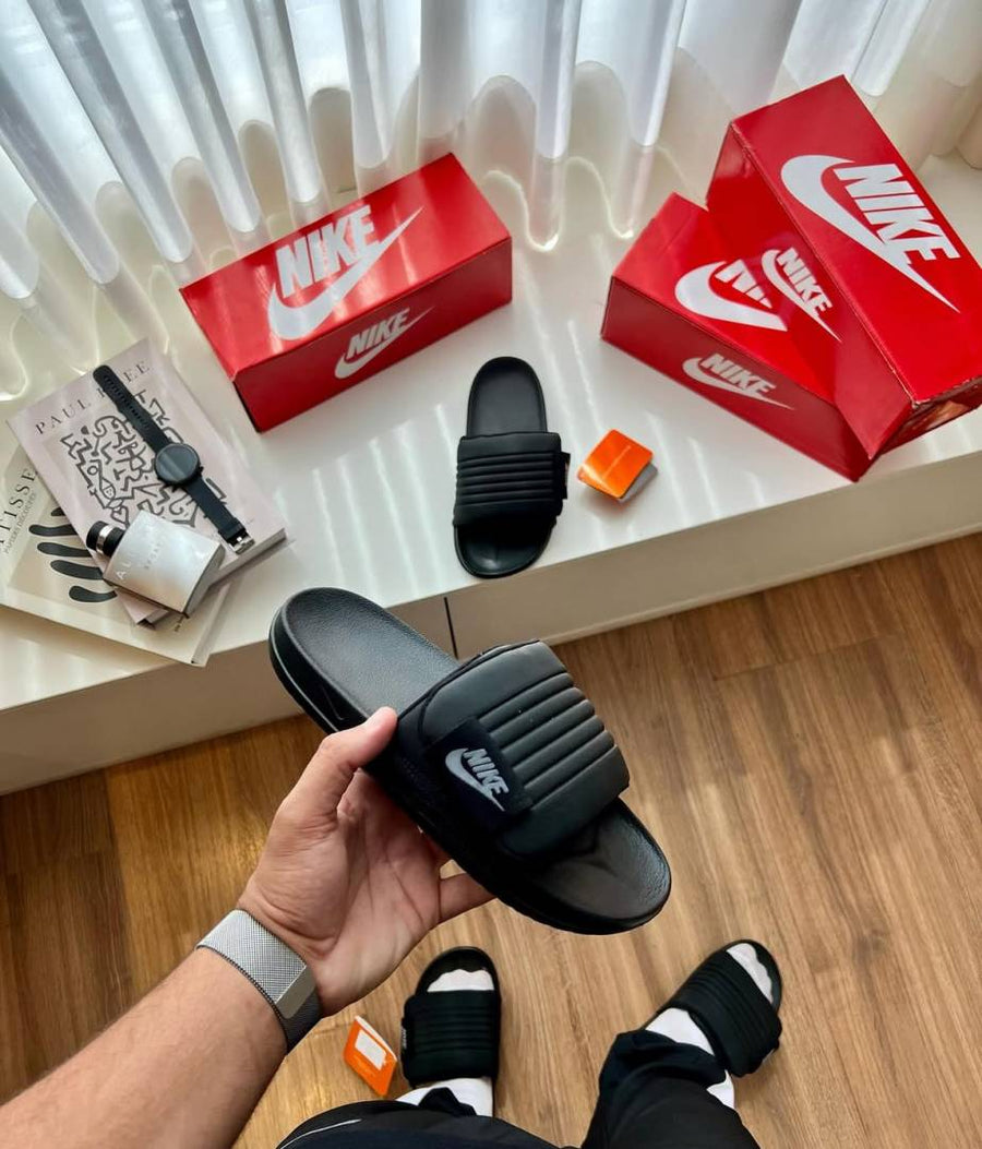 Nike Offcourt Adjust Black Slides