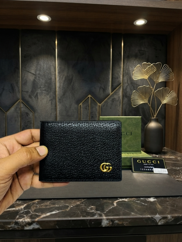 GUCCCI BLACK PREMIUM QUALITY WALLET