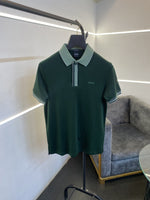 Hugo bos premium imported polo tshirt bottle green