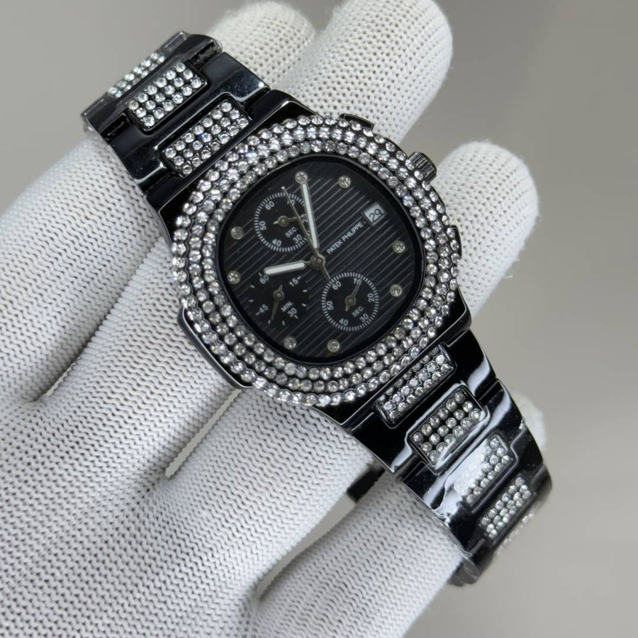 Patek Philipe_Diamond_Black