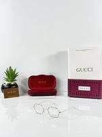Gucci 307 Gold Frame