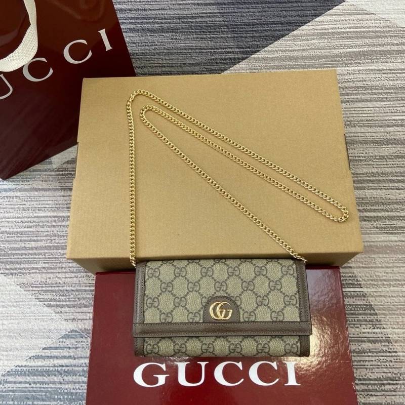 Gucccii 69 ChainWallet With Original Box & DustCover