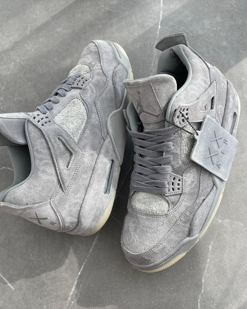 Nike Air Jordan Retro 4 Kaws Grey Semi UA