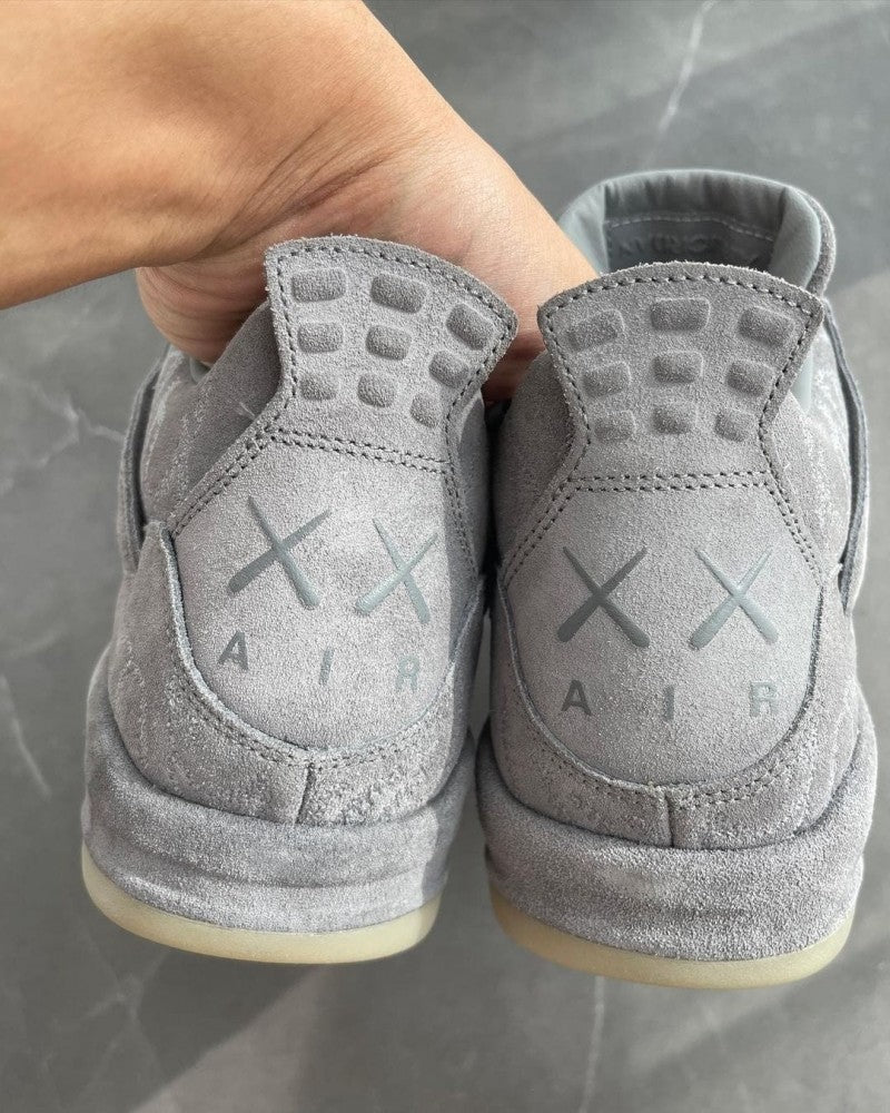 Nike Air Jordan Retro 4 Kaws Grey Semi UA