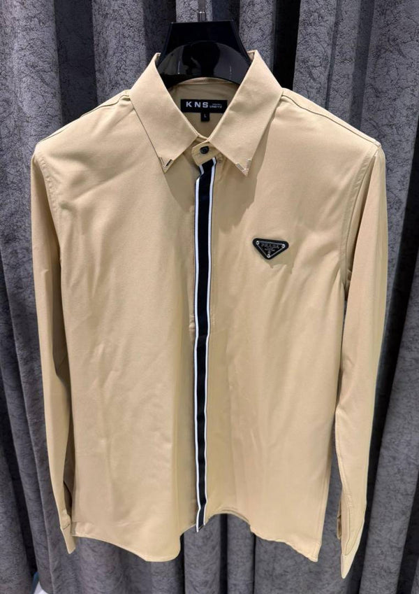 Prada IMPORTED STORE ARTICLE DIAMOND CHINA SHIRT